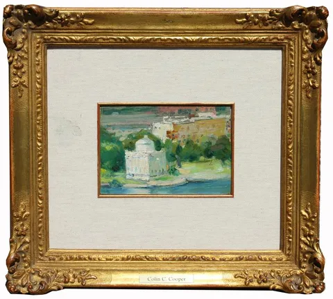 Untitled by Colin Campbell Cooper, Oil on board, offered Aug 2022