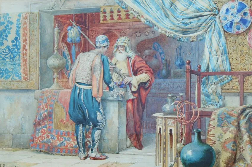 Untitled by Roberto Raimondi, Watercolor, offered Aug 2022