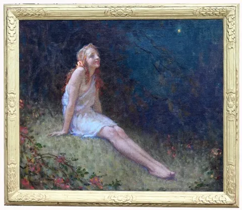 Arthur Prince Spear, Star Light, Oil on Canvas