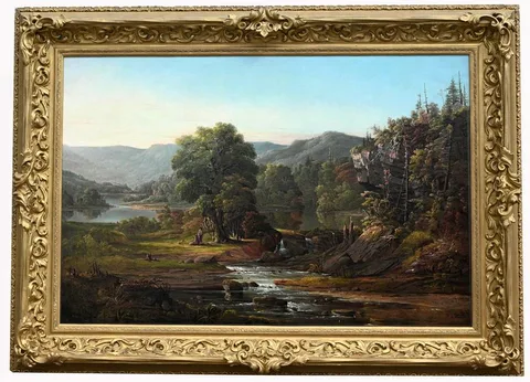William Louis Sonntag, Sr., Untitled, Oil on Canvas