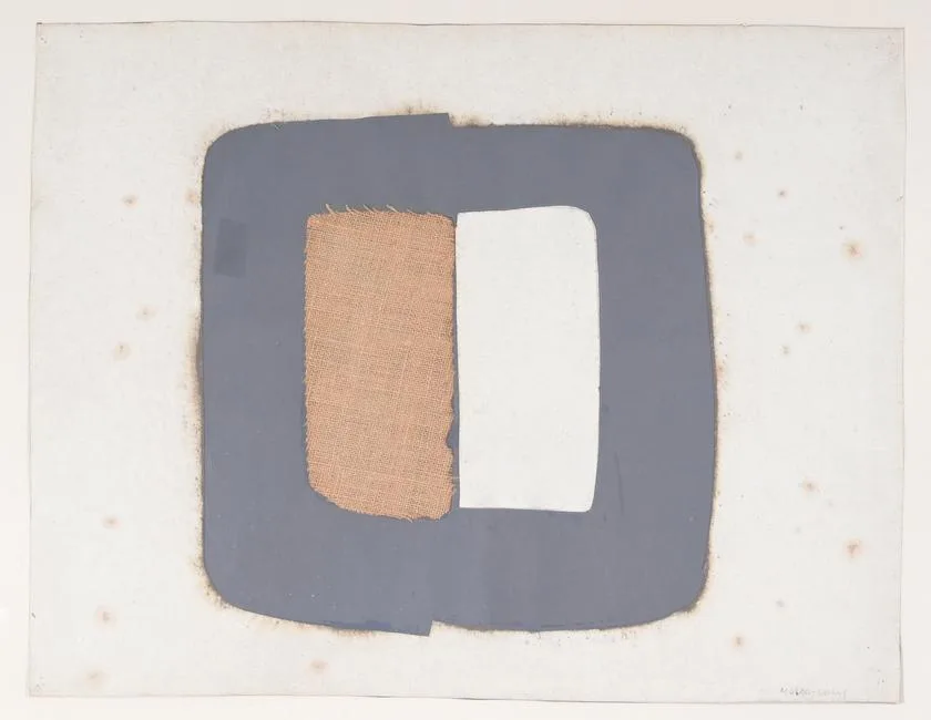 Untitled by Conrad Marca-Relli, Mixed Media/Collage on Canvas, offered Oct 2022