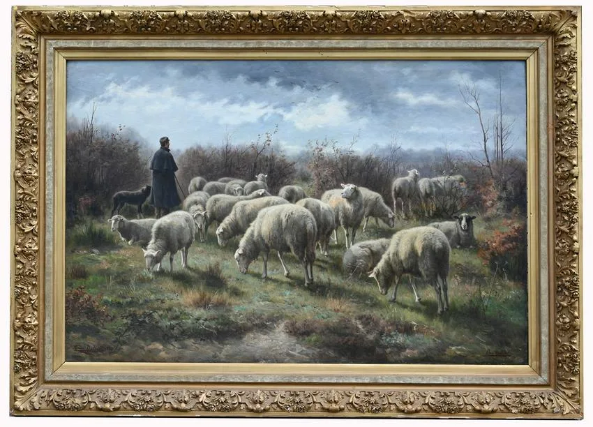 Henri De Beul, Untitled, 1890, Oil on Canvas