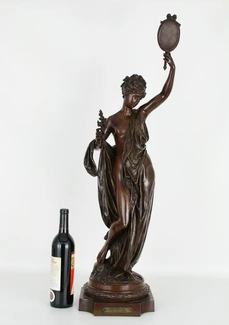 Untitled by Albert-Ernest De Carrier-Belleuse, Bronze, offered Oct 2022
