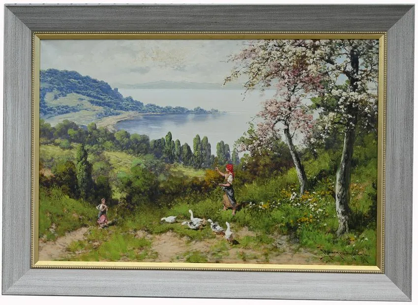 Untitled by László Neogrády, Oil on Canvas, sold Oct 2022