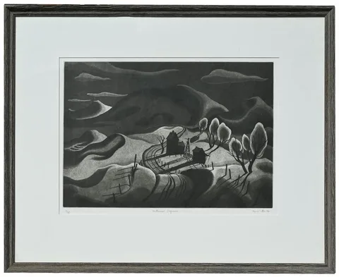 J. Jay McVicker, Nocturnal Sequence, Aquatint