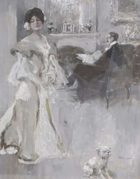 Friedrich Stahl, Untitled, Gouache