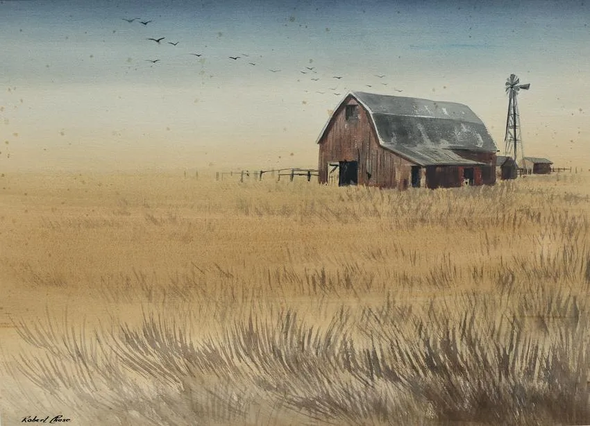 Early Autumn by Robert Chase, Watercolor, offered Oct 2022