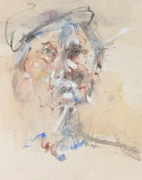 Antonio Blanco, Untitled, mixed media on paper