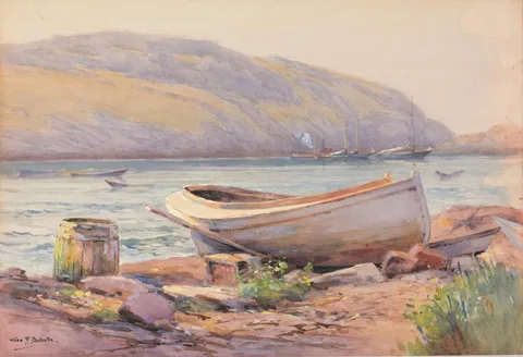 George F. Schultz, Untitled, Watercolor on Paper