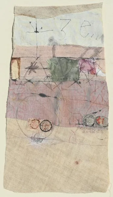 Untitled by Hannelore Baron, Collage, sold Dec 2022