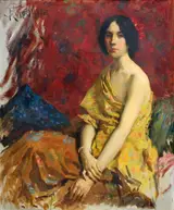 Francis Luis Mora, In the Studio