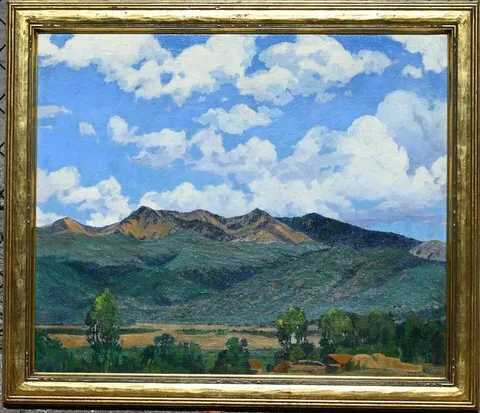 Carl E. Woolsey, Untitled, Oil on Canvas