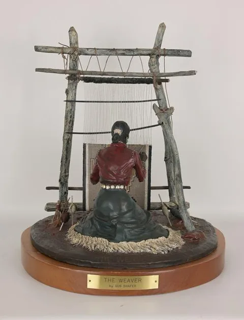 Leonard Gus Shafer, The Weaver, Bronze