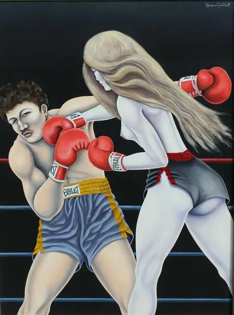 Alvaro Guillot, Macha, Oil on Canvas