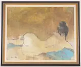 Thornton Utz, Reclining Nude