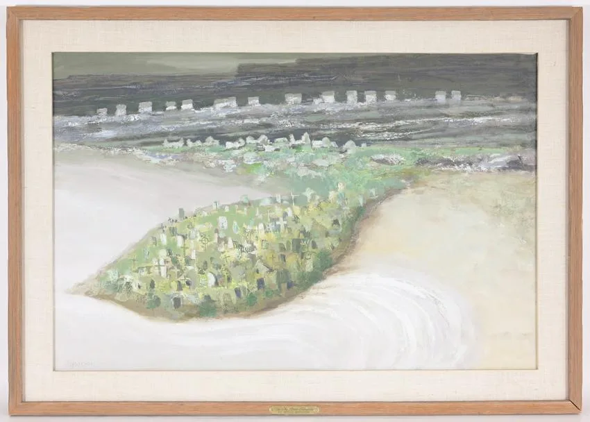 Untitled by Arthur Armstrong Rha, Oil on Board, offered Dec 2022