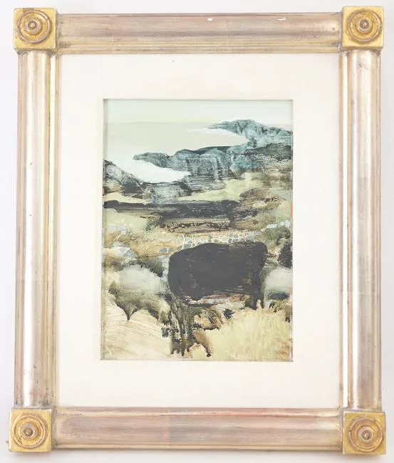 Untitled by Arthur Armstrong Rha, Oil on Panel, sold Dec 2022
