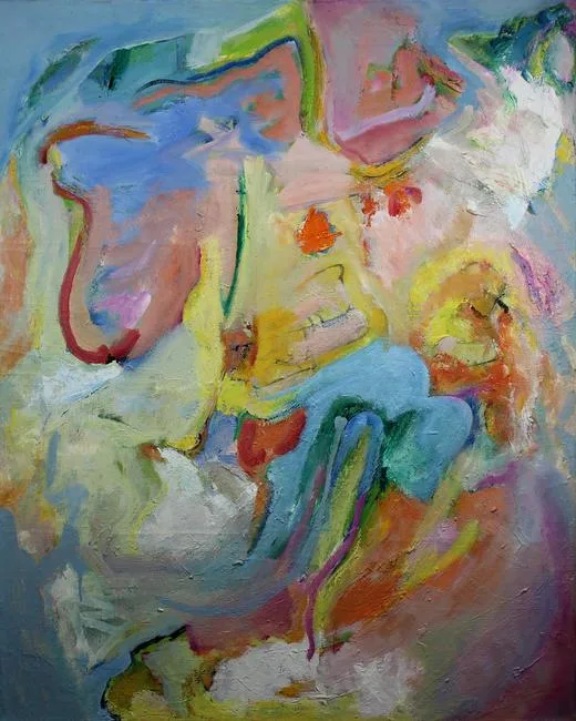 Wind in the Essence by Thomas Koether, Oil on Canvas, offered Dec 2022