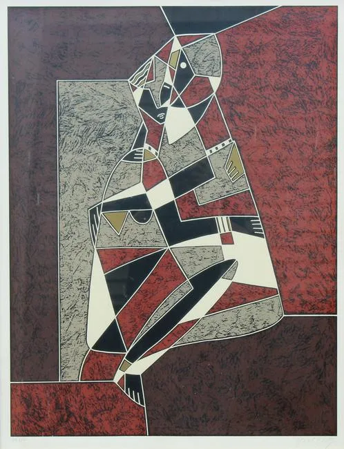 Neal Doty, Shades of Love, Color Serigraph
