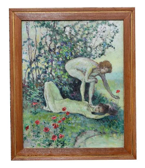 Henry M. Rosenberg, Untitled, Oil on Canvas
