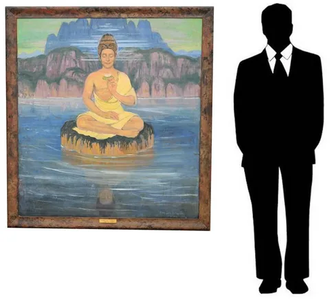 Henry Caro-Delvaille, Untitled, Oil on Board