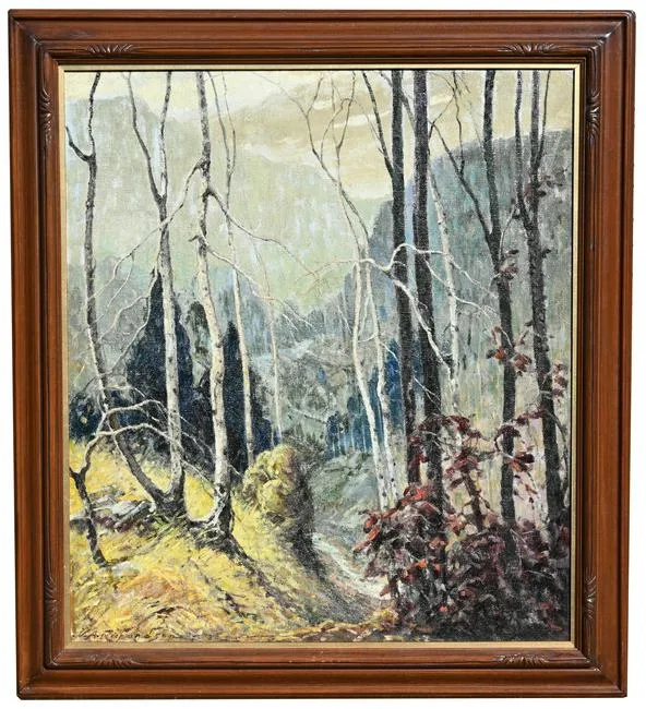 Untitled by Volney Allan Richardson, Oil on Canvas, sold Dec 2022
