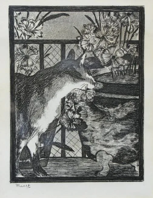 Untitled by Edouard Manet, Etching, offered Dec 2022