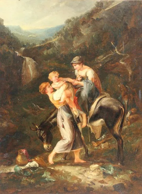 Untitled by Thomas Barker, Oil on Canvas, offered Dec 2022