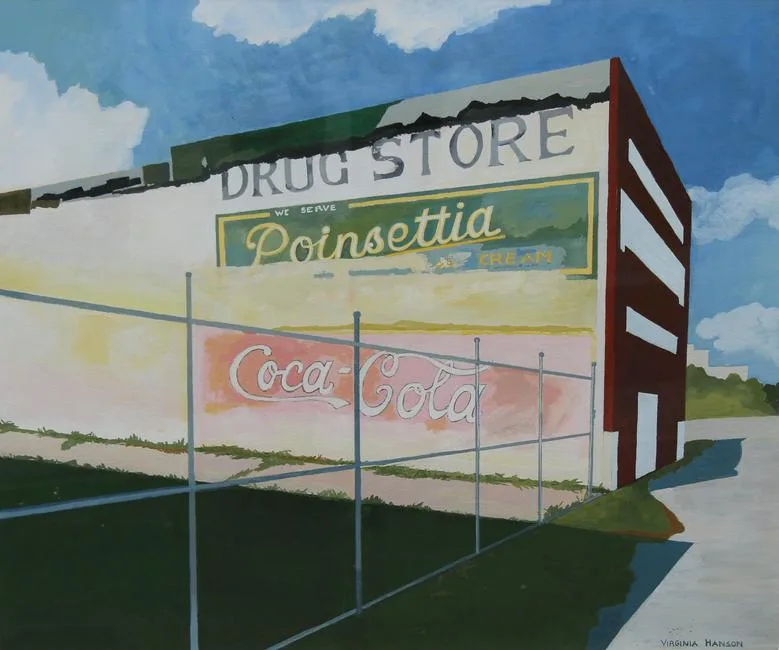 Virginia Hanson, Drug Store, Advertising, Watercolor/Gouache