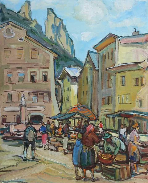 Emil Rizek, Untitled, Oil on Canvas