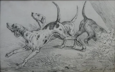 Aleksander Orłowski, Untitled, Graphite