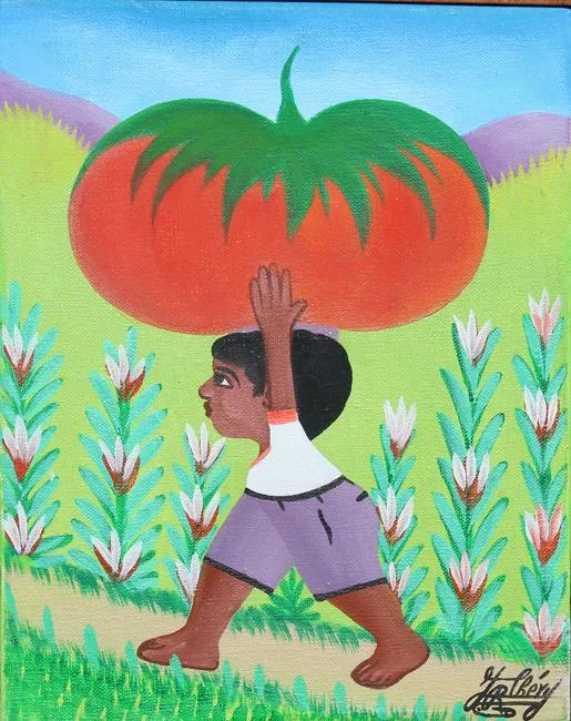 Jean-Rene Chery, Untitled, Oil on Canvas