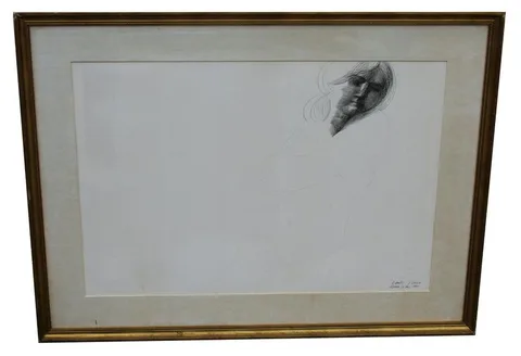 Untitled by Emilio Greco, Ink on Paper, offered Dec 2022