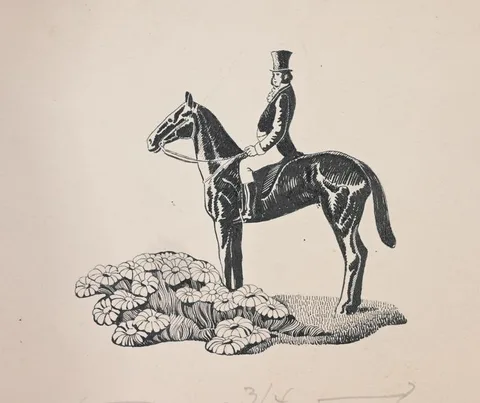 Andre Maurice Durenceau, Untitled, Ink on Drawing Board