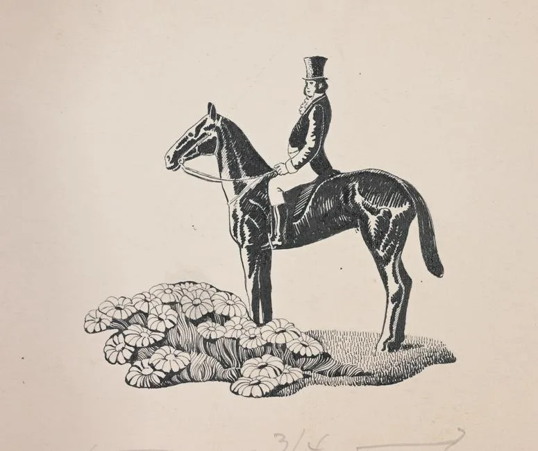 Untitled by Andre Maurice Durenceau, Ink on Drawing Board, offered Dec 2022