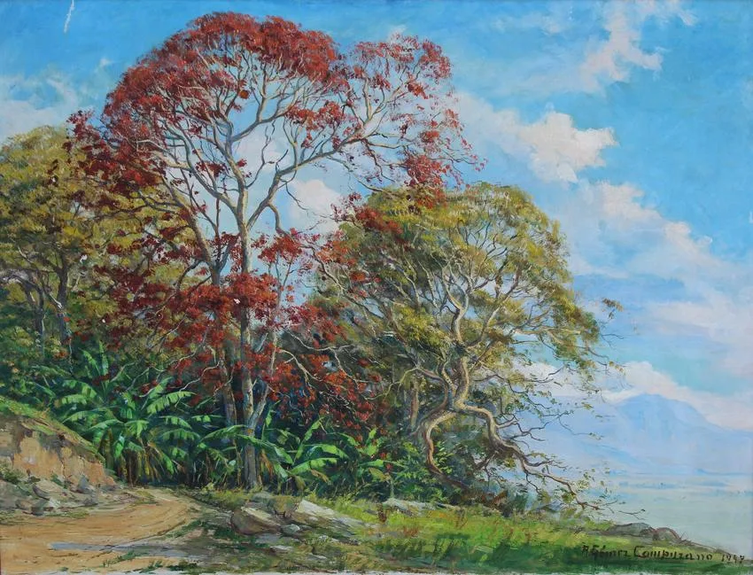Untitled by Ricardo Gómez Campuzano, Oil on Canvas, sold Feb 2023