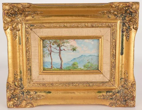 Untitled by Ricardo Gómez Campuzano, Oil on Board, sold Feb 2023