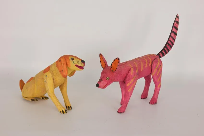 Untitled by Manuel Jimenez Ramirez, Carved wood, sold Feb 2023