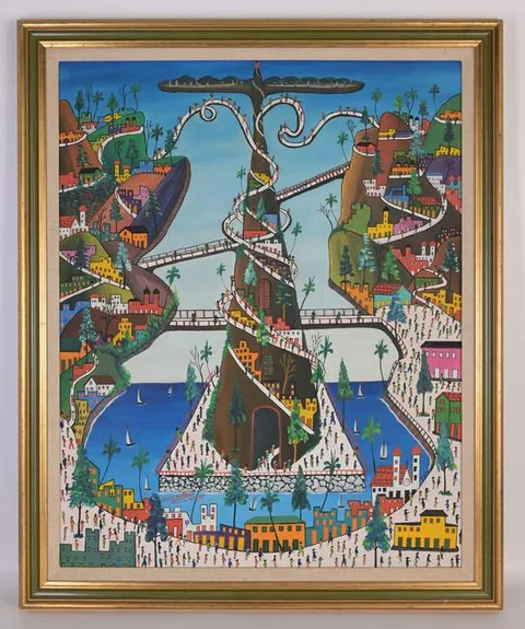 Préfète Duffaut, Untitled, Oil on Canvas