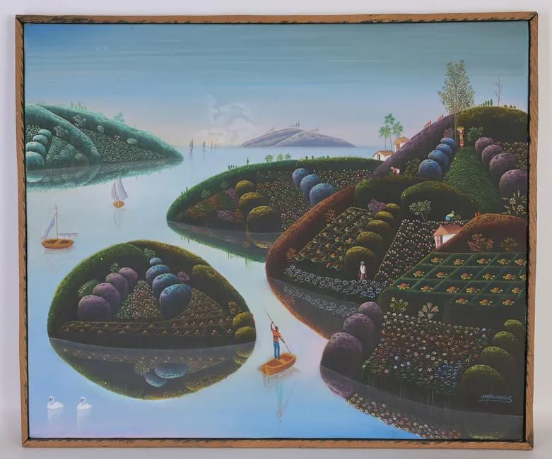 Mario Montilus, Untitled, Oil on Canvas