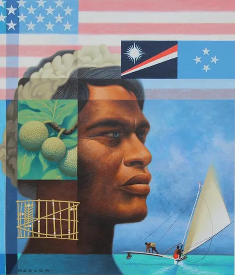 Howard Koslow, Compact of Free Association, Acrylic on Illustration Board