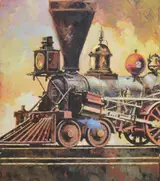Canadian Steam Engine, Helmuth Stone Gallery 2023