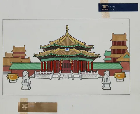 Liu Dun, Palace Museum - Shenyang, Watercolor