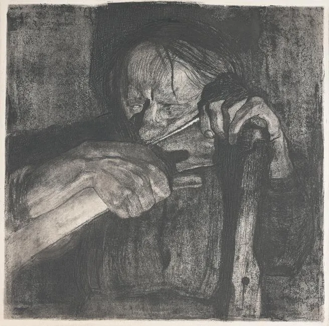 Untitled by Käthe Kollwitz, Etching, sold Apr 2023