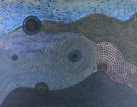 Untitled by Nena Saguil, Oil on Canvas, offered Apr 2023