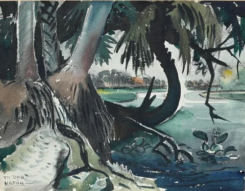 Hilton Leech, Untitled, Watercolor