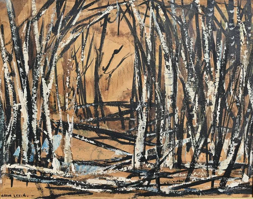 Hilton Leech, Untitled, Gouache on Paper