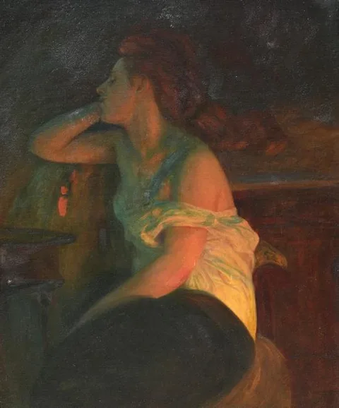 Léon Étienne Tournes, Untitled, Oil on Canvas