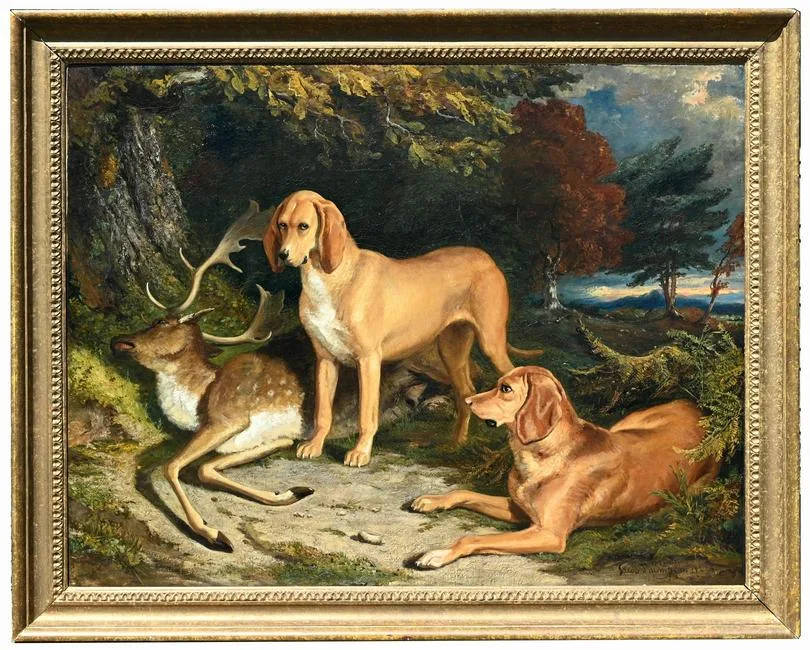Untitled by Jacob Thompson, Oil, offered Apr 2023