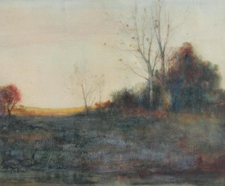 Albert Lorey Groll, Untitled, watercolor